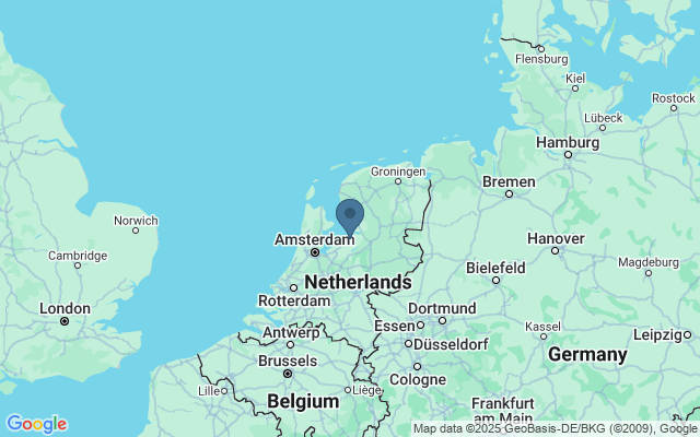Kaart met locatie Orchideeën Hoeven